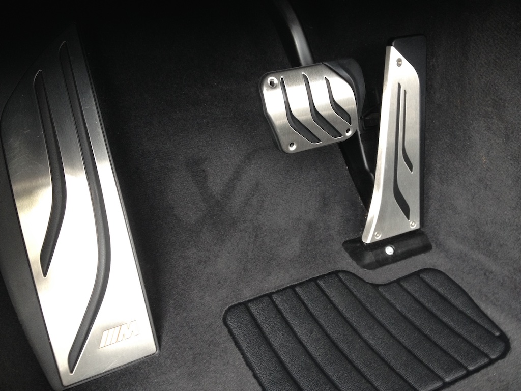 Genuine BMW G12 7 Series M Performance Stainless Steel Pedal Covers